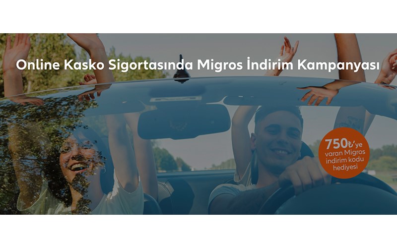 Online Kasko Sigortasında Migros İndirim Kampanyası