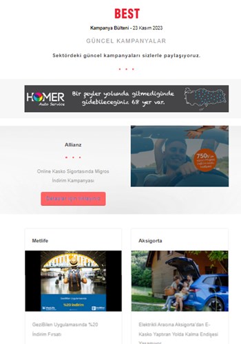 Güncel Sigorta Kampanyaları